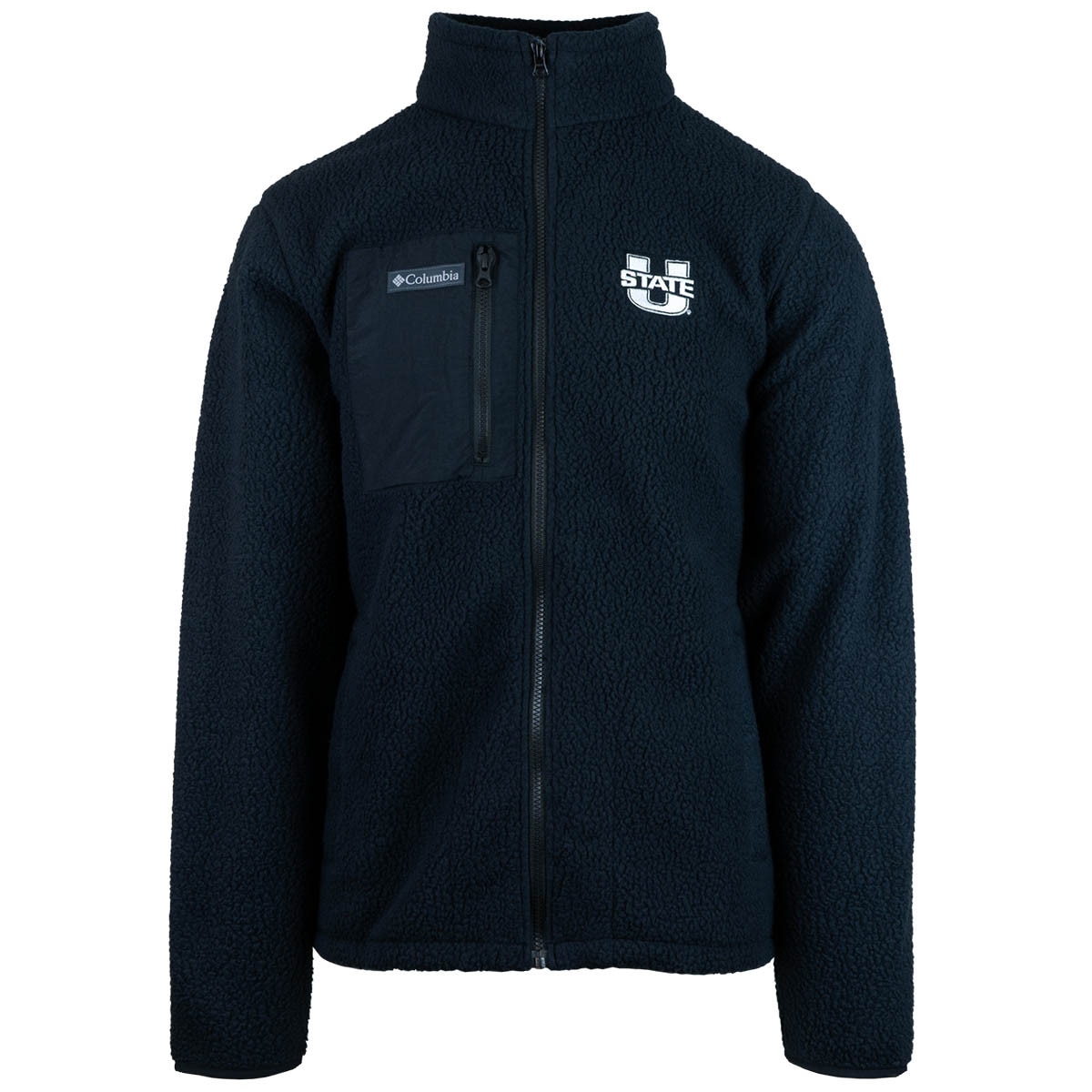 Men's Columbia U-State fleece black zip up jacket